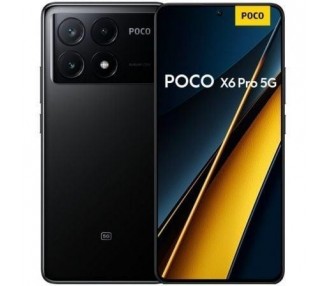 Smartphone Xiaomi Poco X6 Pro 6.67"/  8Gb/ 256Gb/ 5G/ Negro