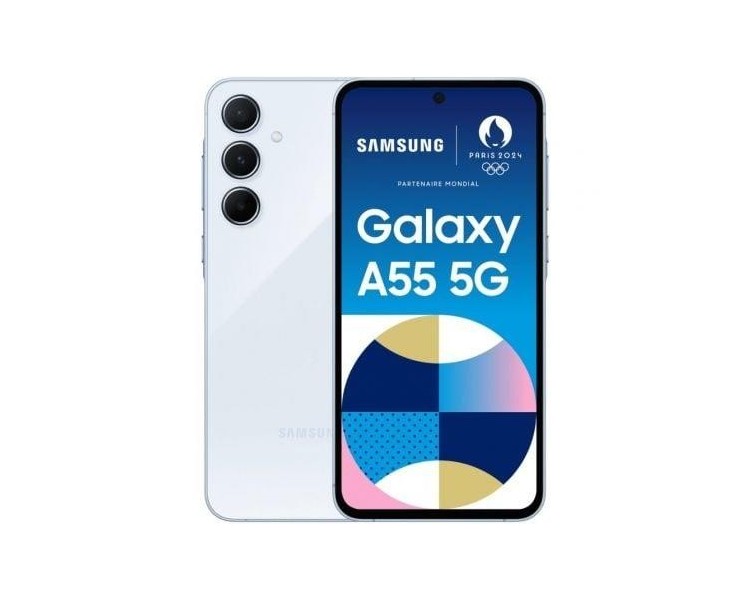 Smartphone Samsung Galaxy A55 6.6"/ 8Gb/ 128Gb/ 5G/ Azul Cie