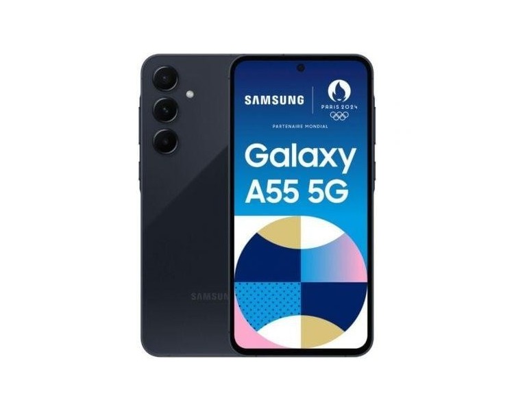 Smartphone Samsung Galaxy A55 6.6"/ 8Gb/ 128Gb/ 5G/ Negro Ec