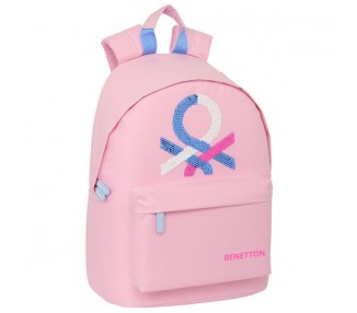 Mochila Pink Benetton 41Cm