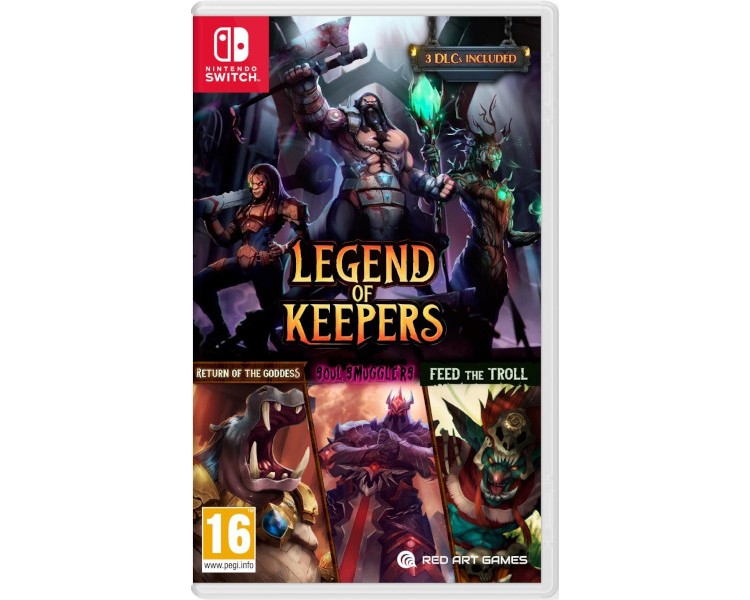 LEGEND OF KEEPERS: CAREERS OF A DUNGEON (3DLC INCLUIDOS)