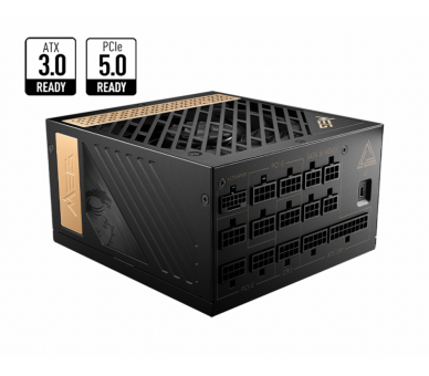 FUENTE ALIMENTACION MSI MEG AI1300P PCIE5 1300W 80 PLUS PLATINUM