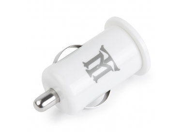 CARGADOR USB MAILLON COCHE BASIC 21A BLANCO 1 CONECTOR