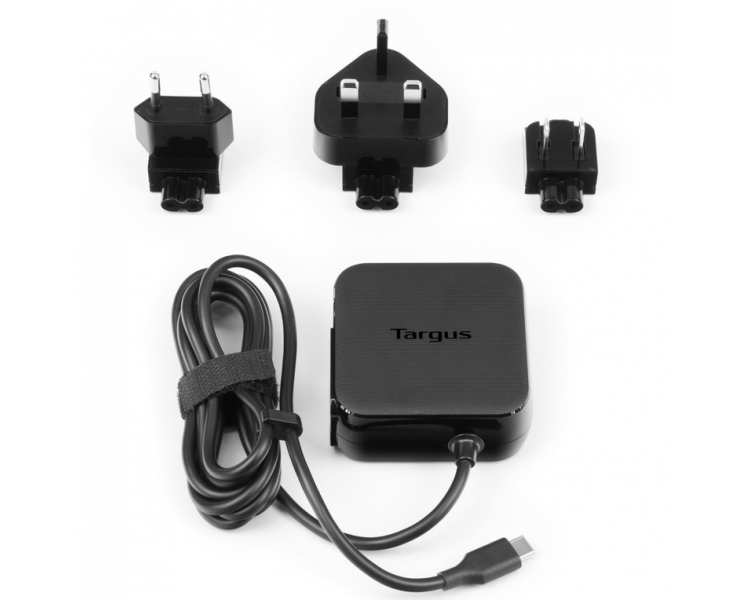 CARGADOR ADAPTADOR UNIVERSAL TARGUS 45W TIPO C NEGRO