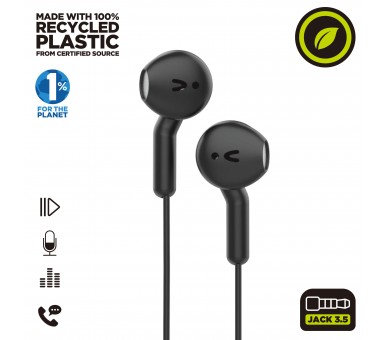 Auriculares muvit e56 negro