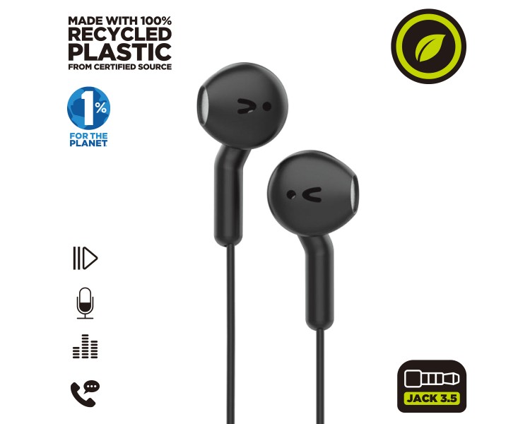 Auriculares muvit e56 negro