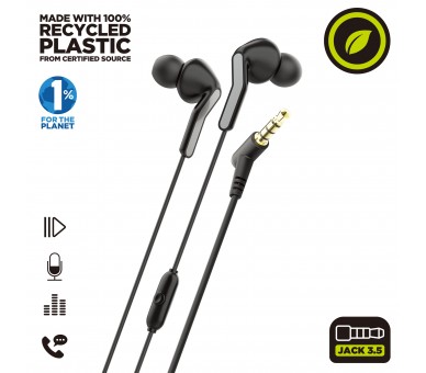 Auriculares muvit e57 negro