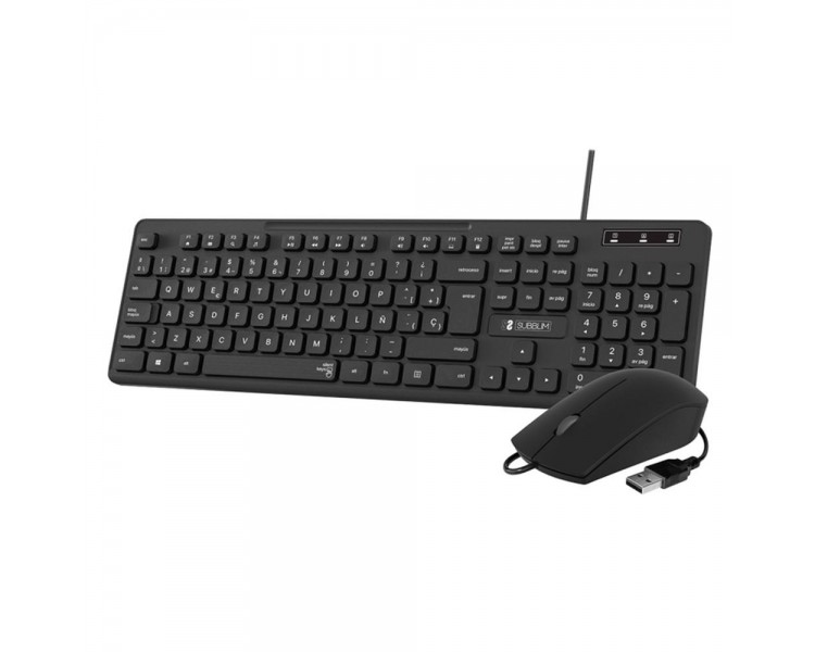 Teclado raton subblim subkbc cssk01