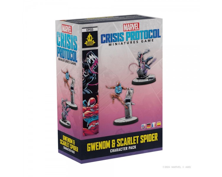 Juego mesa marvel crisis protocol gwenom