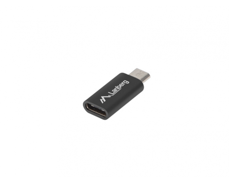 ADAPTADOR LANBERG USB 20 TIPO C F MICRO B MACHO NEGRO