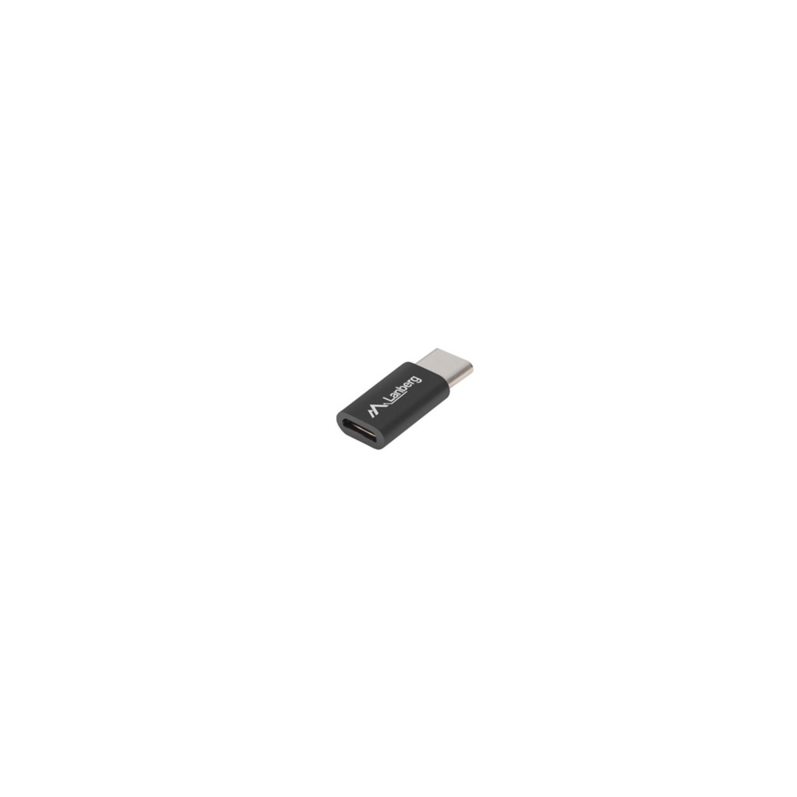 ADAPTADOR LANBERG USB 20 TIPO C MACHO MICRO B HEMBRA NEGRO