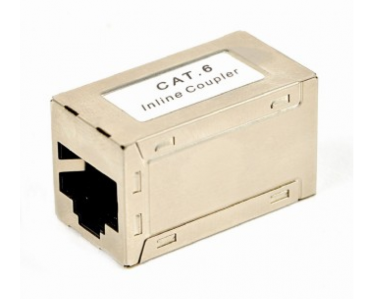 ADAPTADOR GEMBIRD RJ 45 CAT6 HEMBRA HEMBRA IN LINE COUPLER