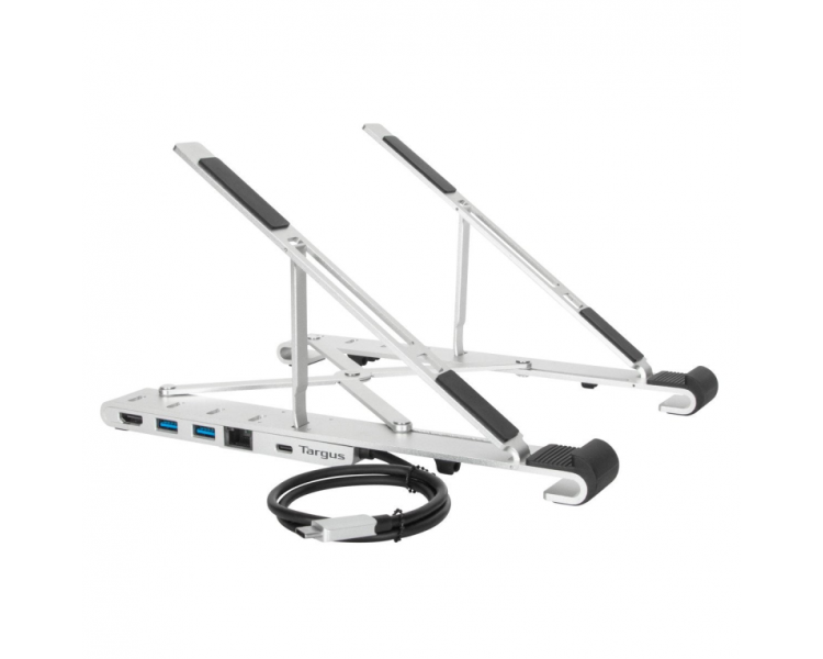 SOPORTE PARA PORTATIL TARGUS PORTABLE STAND AND DOCK 156 PLATA