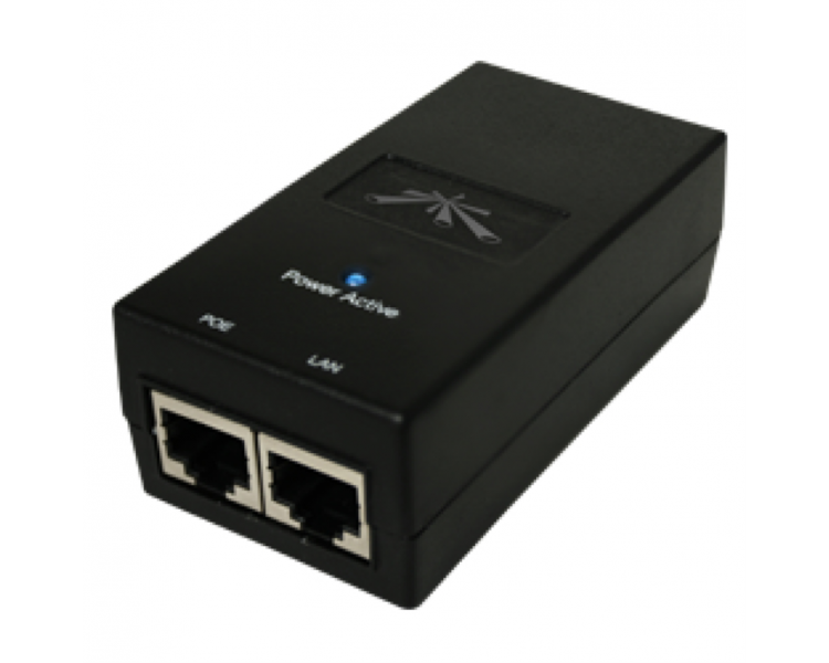 INYECTOR POE UBIQUITI POE 15 12W ISP POE INJECTORS 15V 12W 08A 10 100