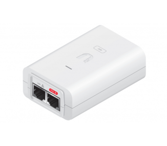 INYECTOR POE UBIQUITI POE 24 24W WH POE ADAPTER 24V 1A 10 100 BLANCO