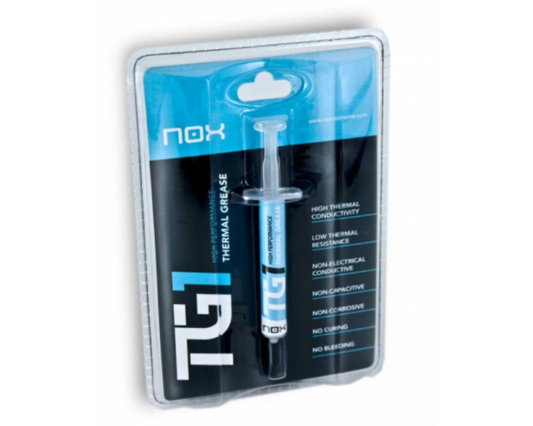 PASTA TERMICA NOX TG 1 ALTO RENDIMIENTO 4GR