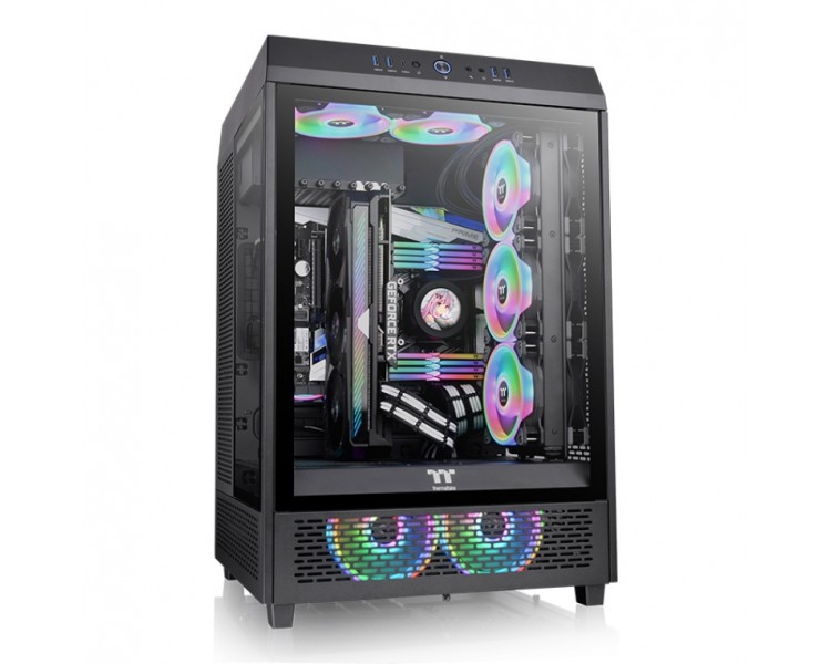 CAJA THERMALTAKE THE TOWER 500 E ATX 2XUSB 32 SIN FUENTE NEGRO