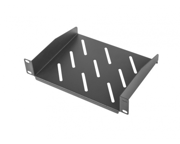 BANDEJA LANBERG FIJA 1U 254X180MM HASTA 20KG RACK 10 NEGRO