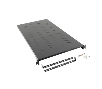 BANDEJA LANBERG FIJA 1U 483X900MM HASTA 25KG RACK 19 NEGRO