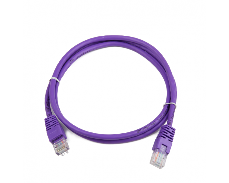 CABLE RED CAT5E GEMBIRD UTP VIOLETA 025 M