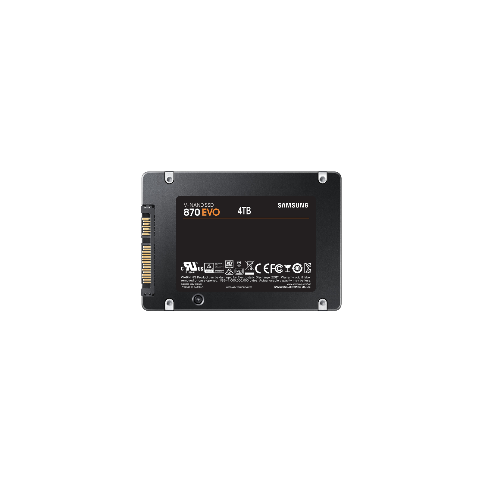 SSD SAMSUNG 870 EVO 4TB SATA3