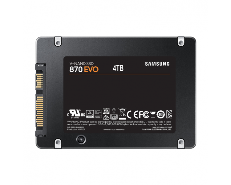 SSD SAMSUNG 870 EVO 4TB SATA3