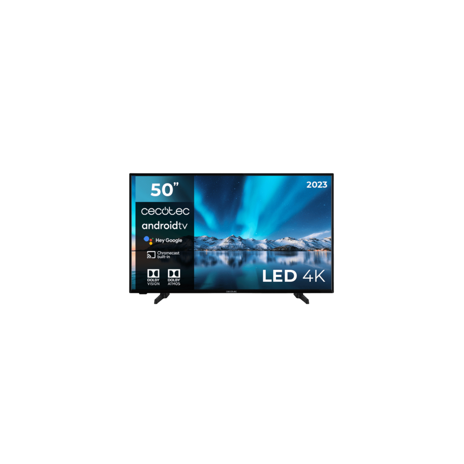 TV CECOTEC 50 LED 4K ANDROIDTV 11 ALU00050