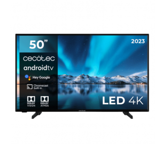TV CECOTEC 50 LED 4K ANDROIDTV 11 ALU00050