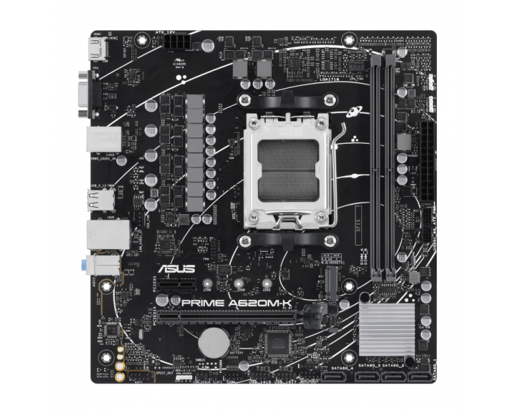 PLACA BASE ASUS PRIME A620M K AM5 MATX 2XDDR5