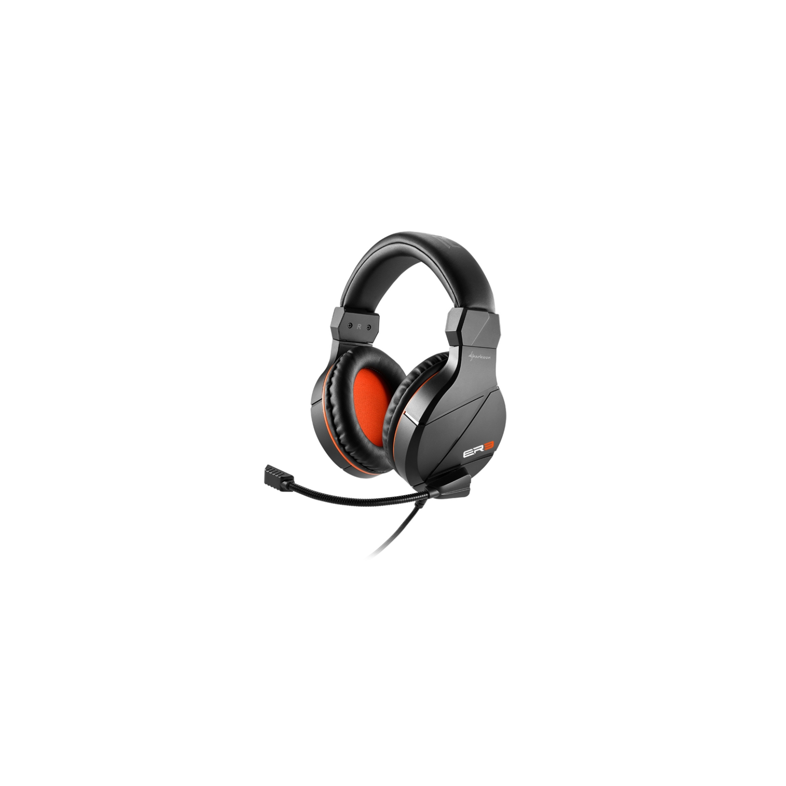 AURICULARES GAMING SHARKOON RUSH ER3 NEGRO MICROFONO ALAMBRICO