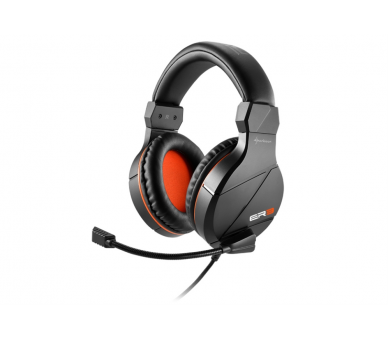 AURICULARES GAMING SHARKOON RUSH ER3 NEGRO MICROFONO ALAMBRICO