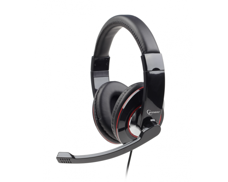 AURICULARES GEMBIRD MICROFONO CONTROL VOL NEGRO ALAMBRICO