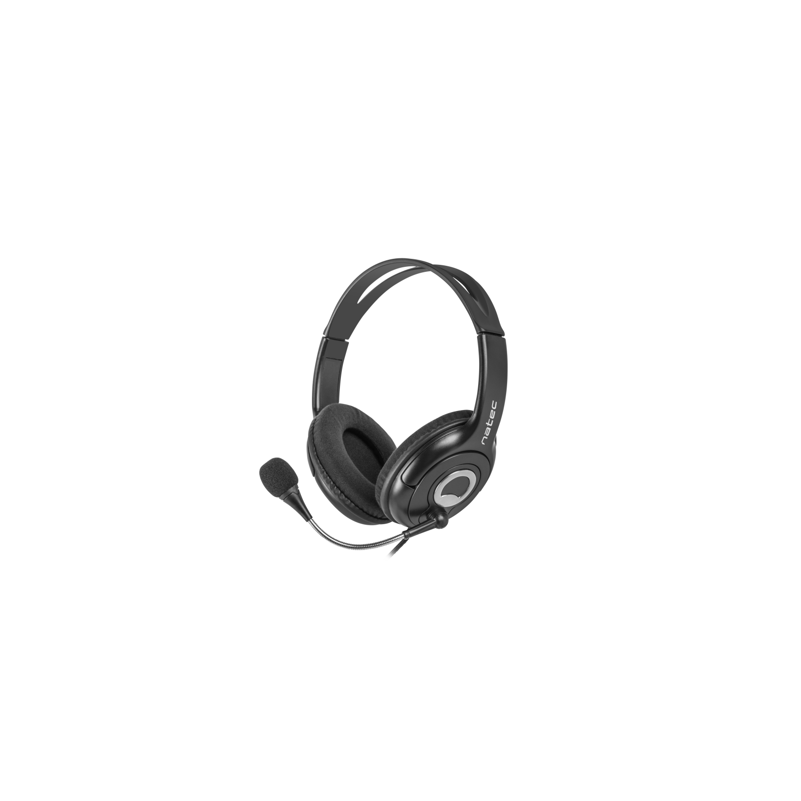 AURICULARES NATEC BEAR 2 CON MICROFONO NEGRO