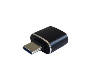 MINI ADAPTADOR AISENS USB 31 GEN2 3A TIPO USB C M A H NEGRO