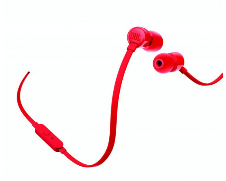 AURICULAR JBL TUNE T110 ROJO