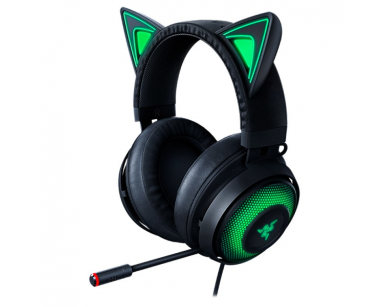 AURICULARES GAMING RAZER KRAKEN KITTY EDITION NEGRO