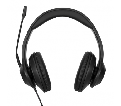 AURICULARES STEREO TARGUS ALAMBRICO NEGRO