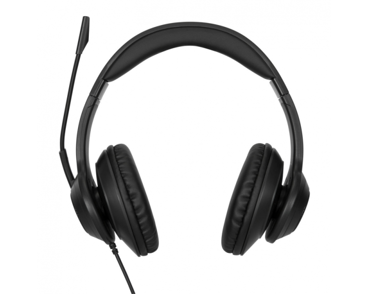 AURICULARES STEREO TARGUS ALAMBRICO NEGRO