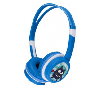 AURICULARES PARA NINOS GEMBIRD CONTROL DE VOLUMEN AZUL