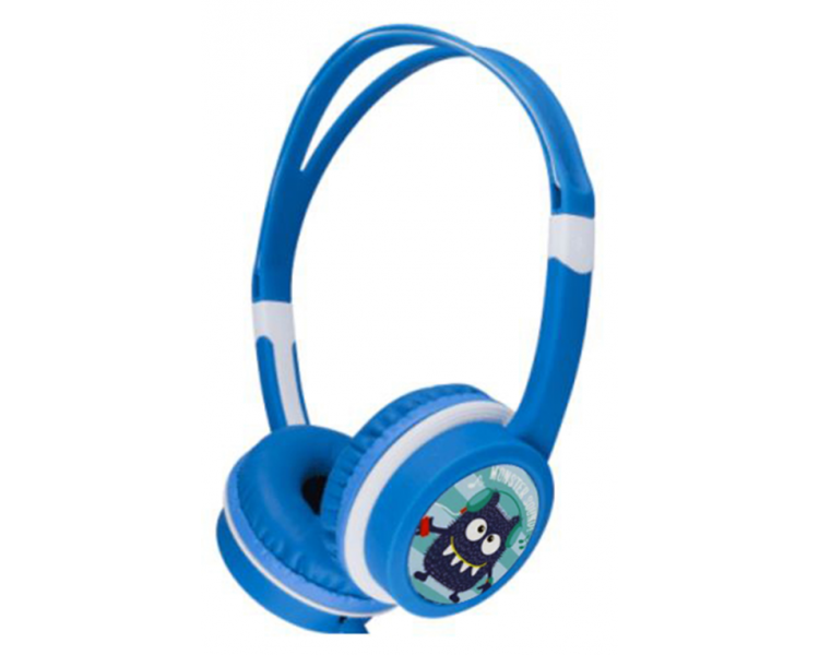 AURICULARES PARA NINOS GEMBIRD CONTROL DE VOLUMEN AZUL