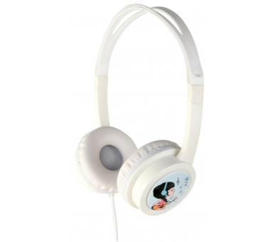 AURICULARES PARA NINOS GEMBIRD CONTROL DE VOLUMEN BLANCO