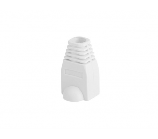 FUNDA PROTECTOR LANBERG CONECTOR RJ45 PACK 100 UDS BLANCO