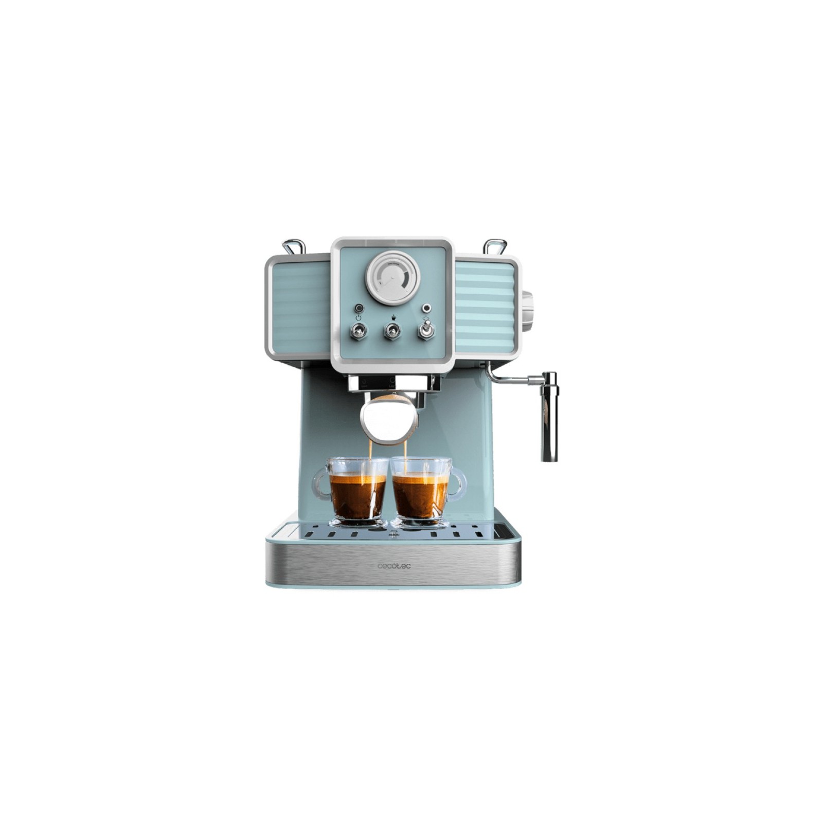 CAFETERA CECOTEC VINTAGE ESPRESSO 20 TRADIZIONALE LIGHT BLUE