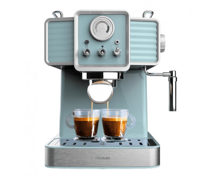 CAFETERA CECOTEC VINTAGE ESPRESSO 20 TRADIZIONALE LIGHT BLUE