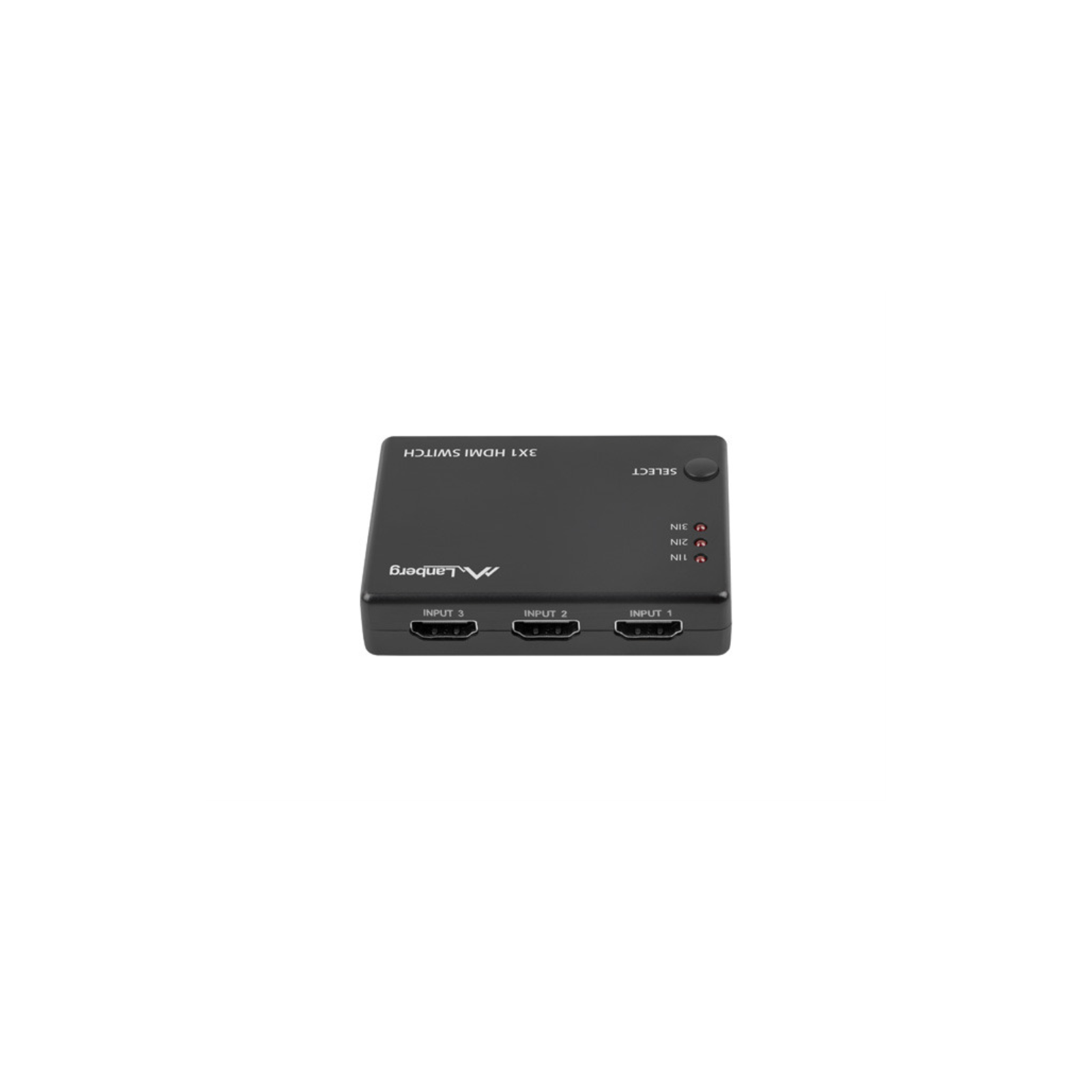 SWITCH VIDEO LANBERG 3 X HDMI MICRO USB NEGRO CONTROL REMOTO