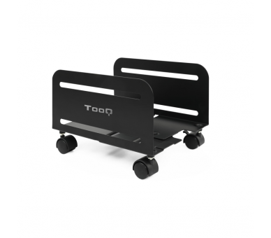 SOPORTE PARA CPU DE SUELO CON RUEDAS TOOQ UMCS0004 B NEGRO