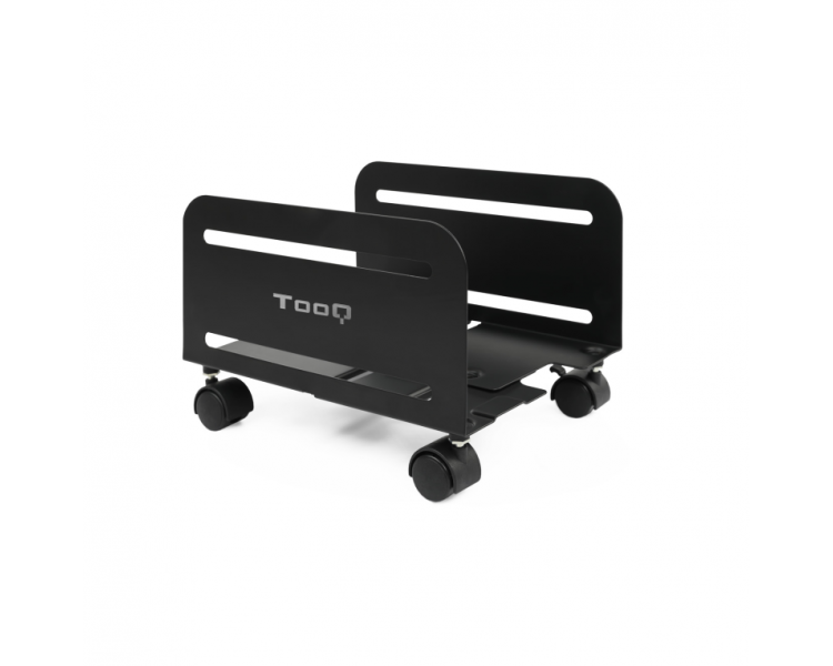 SOPORTE PARA CPU DE SUELO CON RUEDAS TOOQ UMCS0004 B NEGRO