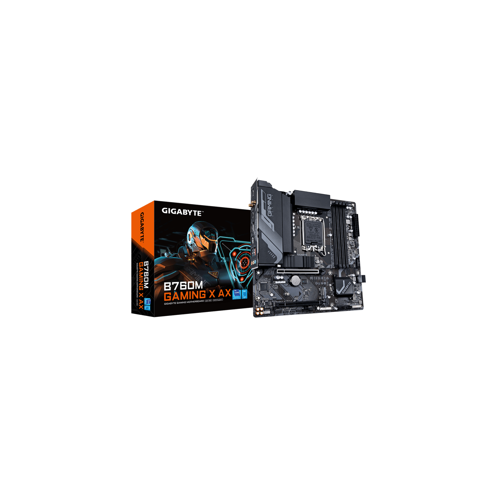 PLACA BASE GIGABYTE B760M GAMING X AX 12 1700 MATX 4XDDR5