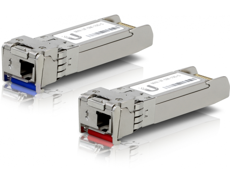 MODULO SFP UBIQUITI UF SM 10G S 20 UFIBER TRANSCEIV MONOMODO 10G BIDI PACK 20UD