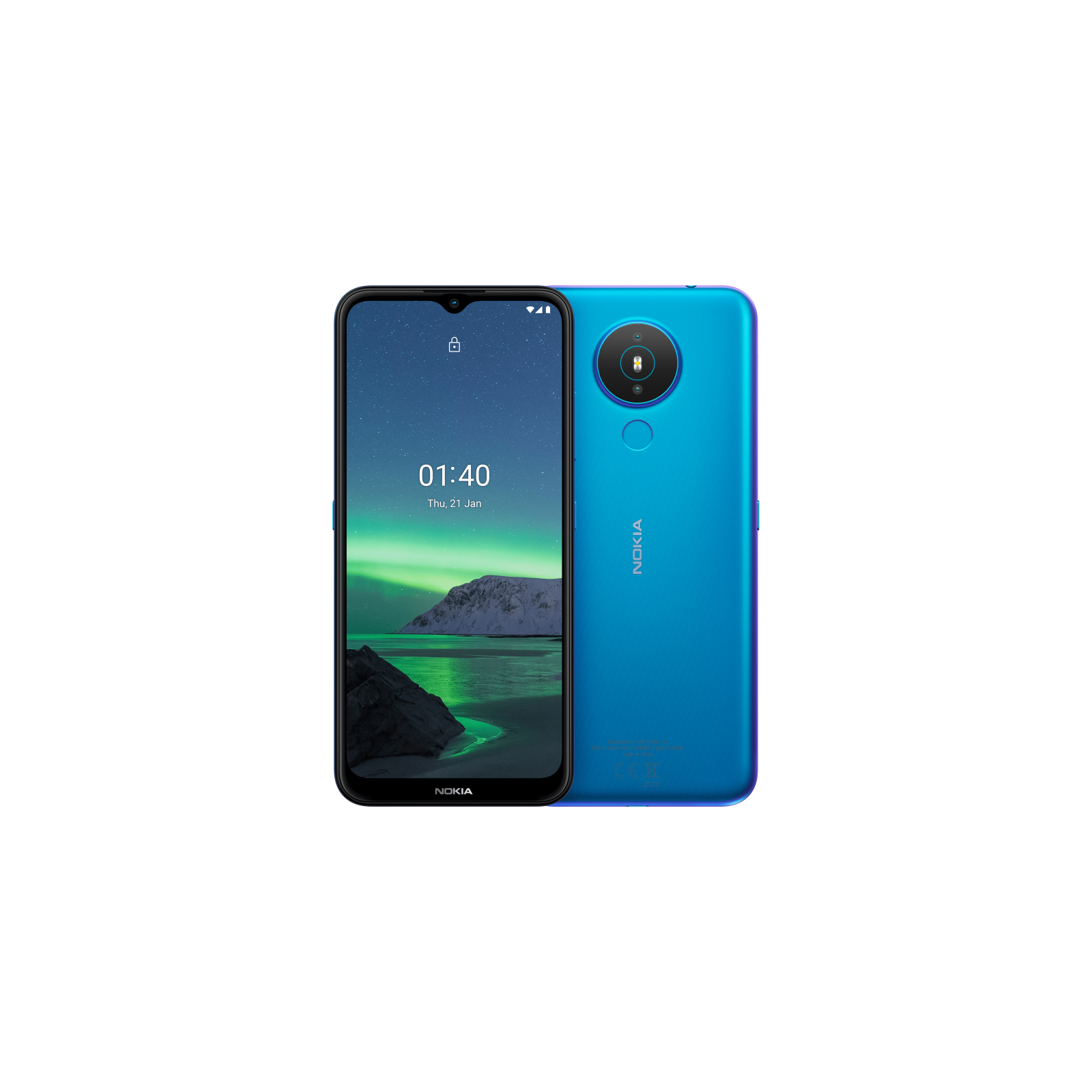 SMARTPHONE NOKIA 14 2GB 32GB 65 HD 8MPX2MPX 5MPX AZUL